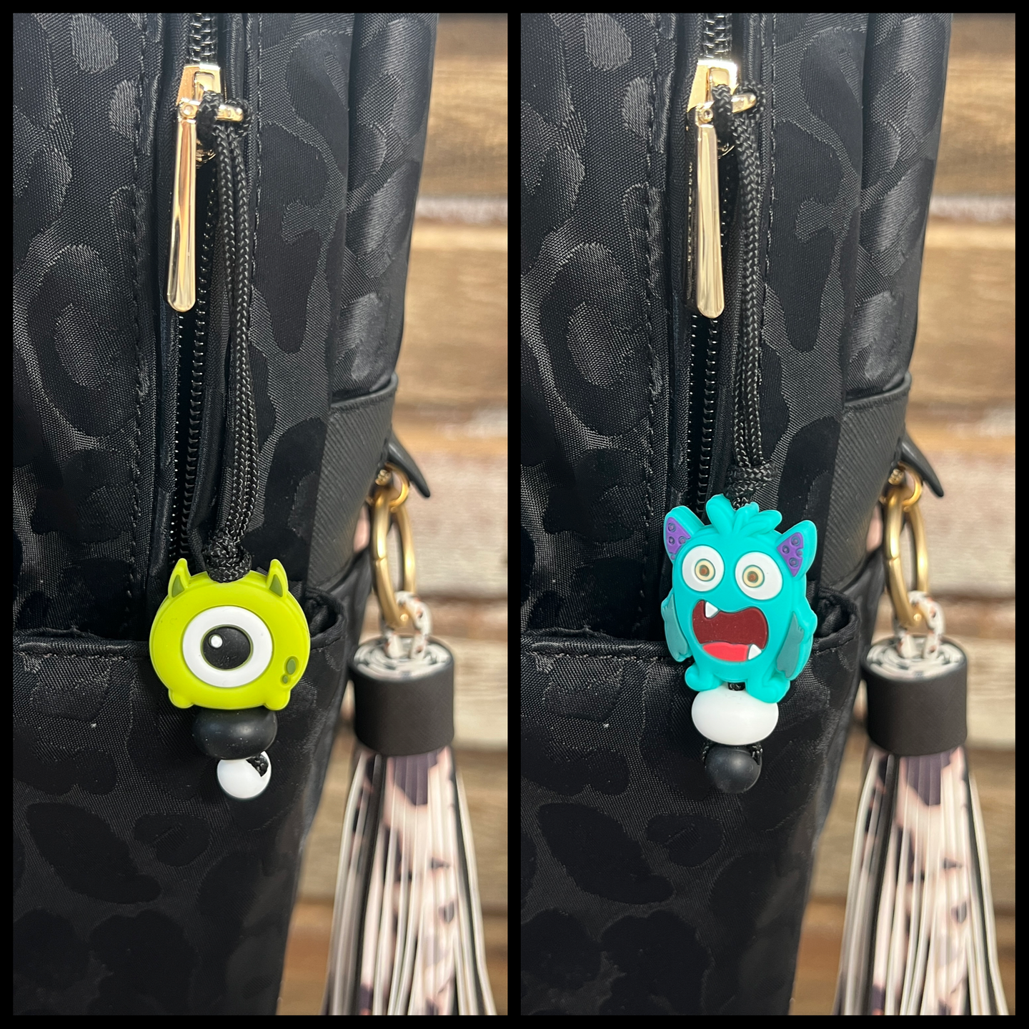 Monster Zipper Charm